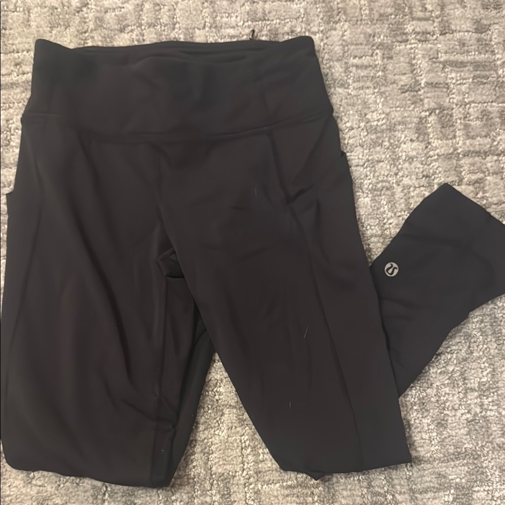lululemon athletica Black Leggings- size 2